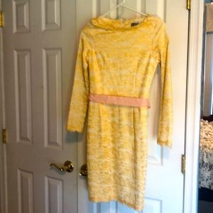 Yellow/Gold Lace Dress